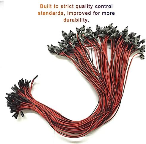 Jumper, PC 2Pin ATX Chassis Power Switch Jumper, ATX Computer Housing Power Button Motherboard Jumper Switch for ATX Chassis, Switch Cable