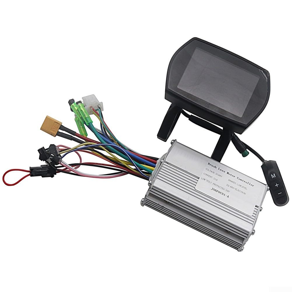 Kit de contrôleur de scooter électrique, 1000 W 48 V, écran LCD, compteur numérique compatible avec scooter pour Kugoo G2Pro (1 écran)