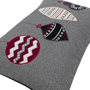 KINGROSE Christmas Decorative Accent Throw Pillow Case Cushion Cover for Sofa Couch Chair 14 x 20 Inches KINGROSE Christmas Decorative Accent Throw Pillow Case Cushion Cover for Sofa Couch Chair 14 x 20 Inches