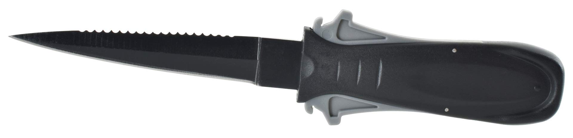 Seac Sharp, nóż do łowiectwa podwodnego, czarna powłoka ochronna, 9 cm