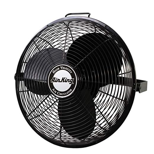 Air King 9318 Industrial Grade High Velocity Multi Mount Fan, 18-Inch,Black