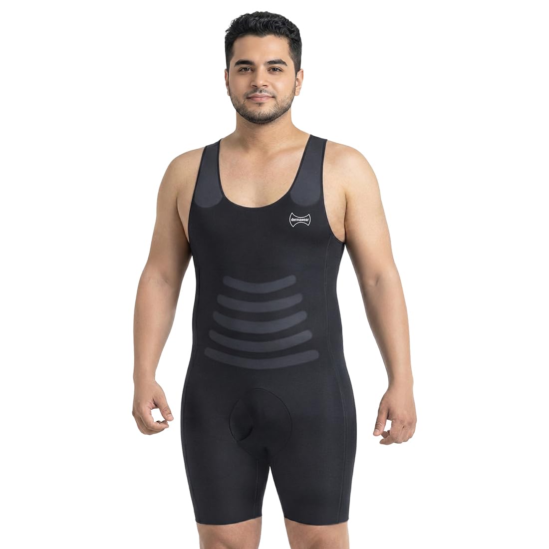 dermawear Men Breezeology Wrestler Full Body Shapewear (B-371)-image-18