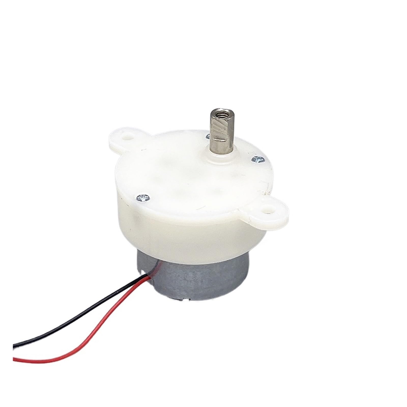 AARTERZZA 32MM 300 Gear Electronic Starter DC 6V-12V 3-7RPM Slow Speed High Torque Mute Electronic Starter for Stage Rotating Lighting DIY Robot Car Model