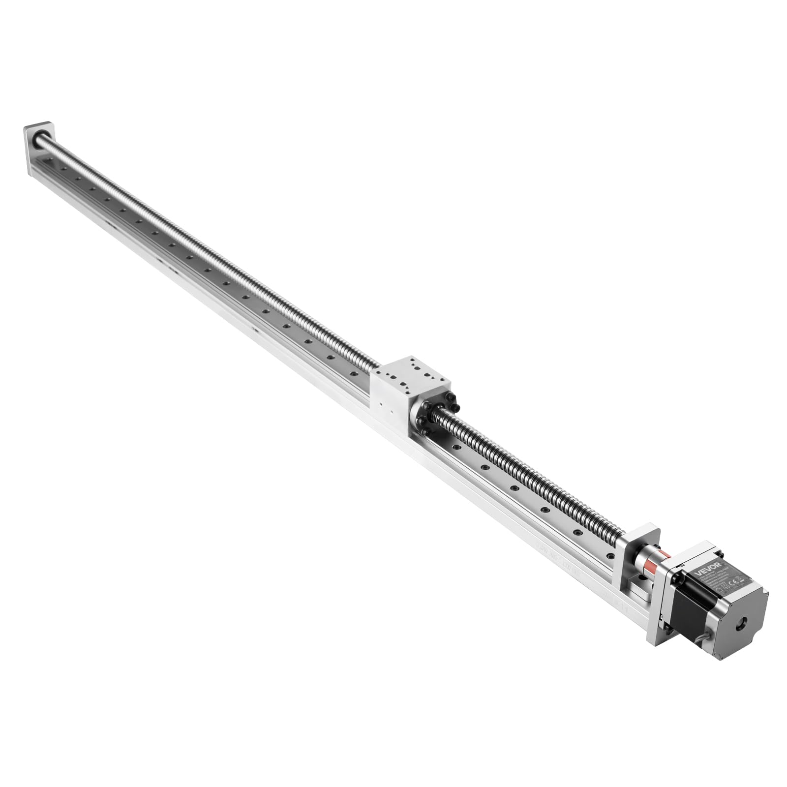VEVOR Guida Lineare Corsa Effettiva 1000 mm, Attuatore per Guida Lineare CNC a Vite a Sfere, Motore Passo-passo Nema 23, Binario Movimento per Macchina per Incisione, Fresatrice CNC, Stampante 3D