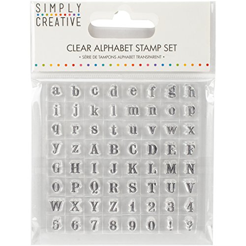 Trimcraft Simply Creative timbri Trasparenti con