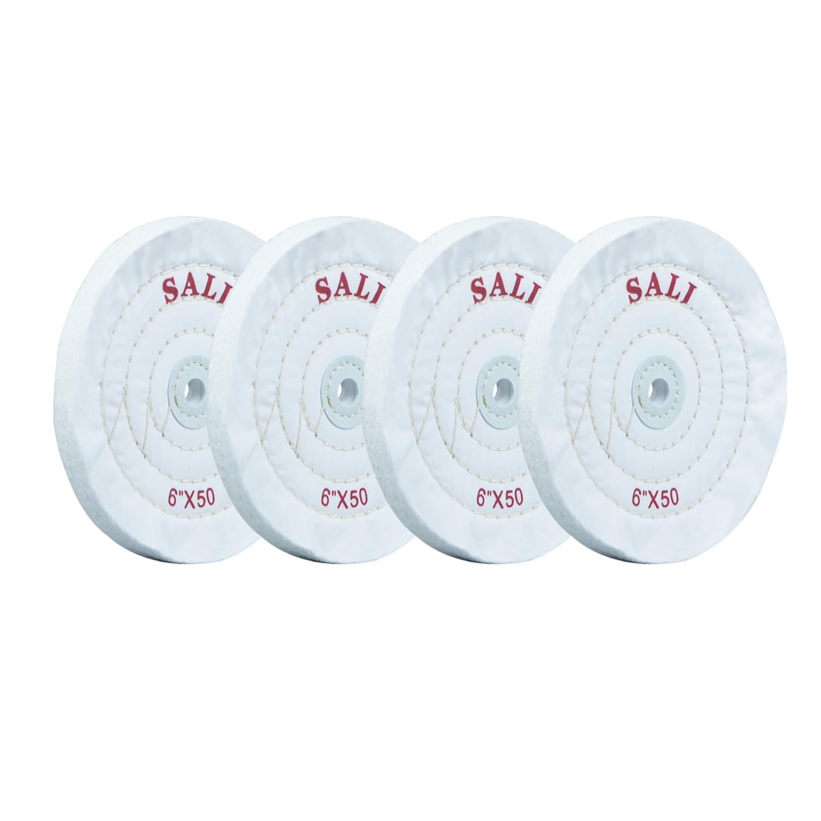 SALI Buffing Wheels - 4 Pack for Bench Grinder -10