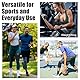 supregear 2 Pcs Hamstring und Oberschenkel Kompressionsbänder, Verstellbare Oberschenkelstützen für Muskelzerrungen, Elastische Binden für Knie Wade Arm Bein, Für Männer und Frauen, 200 cm, Schwarz