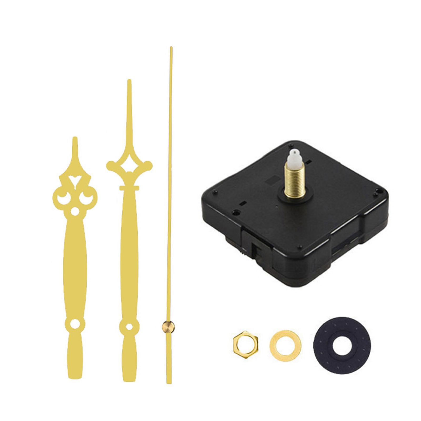LiRRvb 16Inch Clock Kit Silent Quartz Movement Quiet Mechanism Kit Wall Movement for 35-40cm Panel Replacement Parts