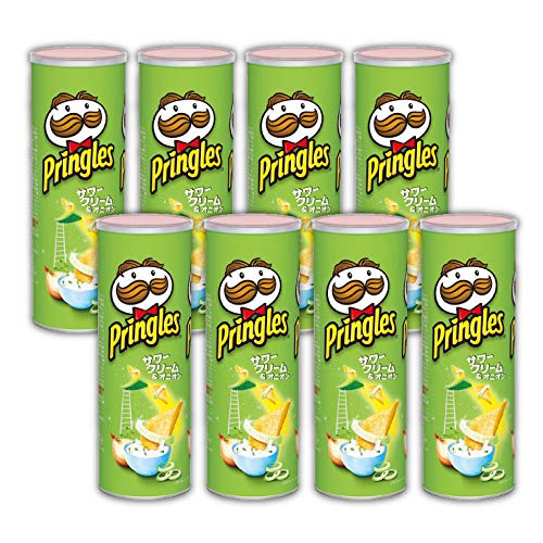 ケロッグ プリングルズ<サワークリーム&オニオン> 110g×8箱