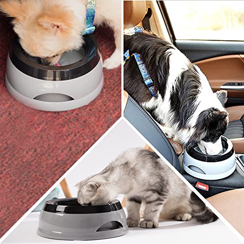 Wassernapf für Hunde 750ml Anti-Schwapp Fressnapf Hund Unterwegs Plastik Abnehmbar Tragbar Wasserschüssel Kein Verschütten Auslaufsicher Hundenapf Reise Trinknapf - Image 7