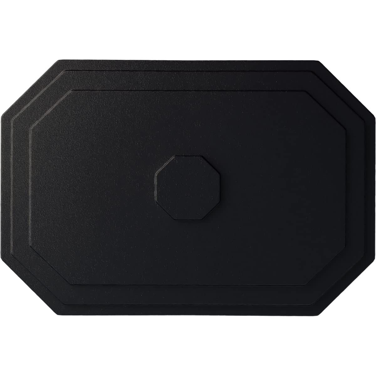 Ekena Millwork CM25FESGS Felix Ceiling Medallion, Steel Gray, 25-1/4" x 17-1/4" x 1-3/4"