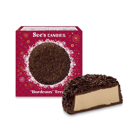 3 oz Christmas Bordeaux Treat