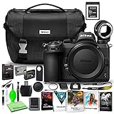 Nikon Z7 45.7MP Mirrorless Digital Camera (Body Only) (1591) USA Model Deluxe Bundle with Sony 64GB XQD Memory Card + Nikon FTZ Adapter + Nikon DSLR Camera Bag + Corel Editing Software + Extra Battery