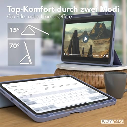 Étui tablette iPad Air 11 anti rayure avec support Touchpen sécurisé - 5