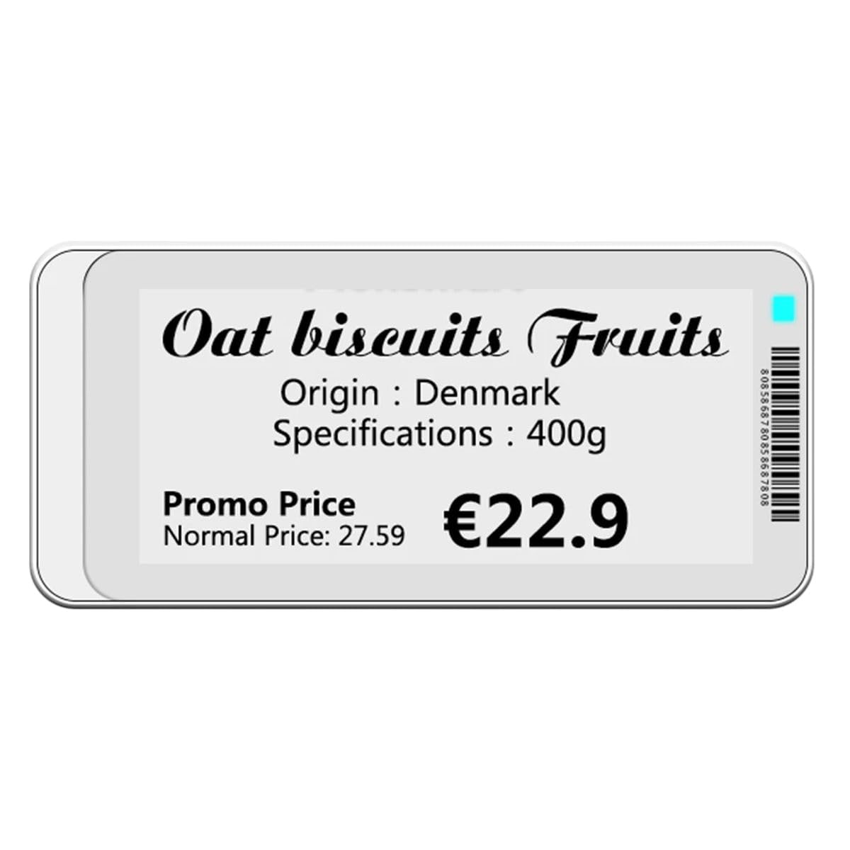 2.9 Inch TFT2.1inch 2.9inch Electronic Price Tag Card Bt Version with App Operating Software Screen Eink Paper Module New 2025 High for Reliable Component