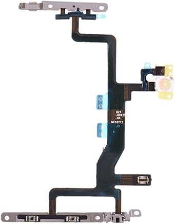 Replacement Power ON/OFF - Mute Switch - Volume Buttons - LED Flash Lights Flex Cable Assembly for iPhone 6s,Reemplazo Bot?n de encendido compatible con iPhone 6s ,Conector Flex para Power ON OFF, Vol Replacement Power ON/OFF - Mute Switch - Volume Buttons - LED Flash Lights Flex Cable Assembly for iPhone 6s,Reemplazo Bot?n de encendido compatible con iPhone 6s ,Conector Flex para Power ON OFF, Vol