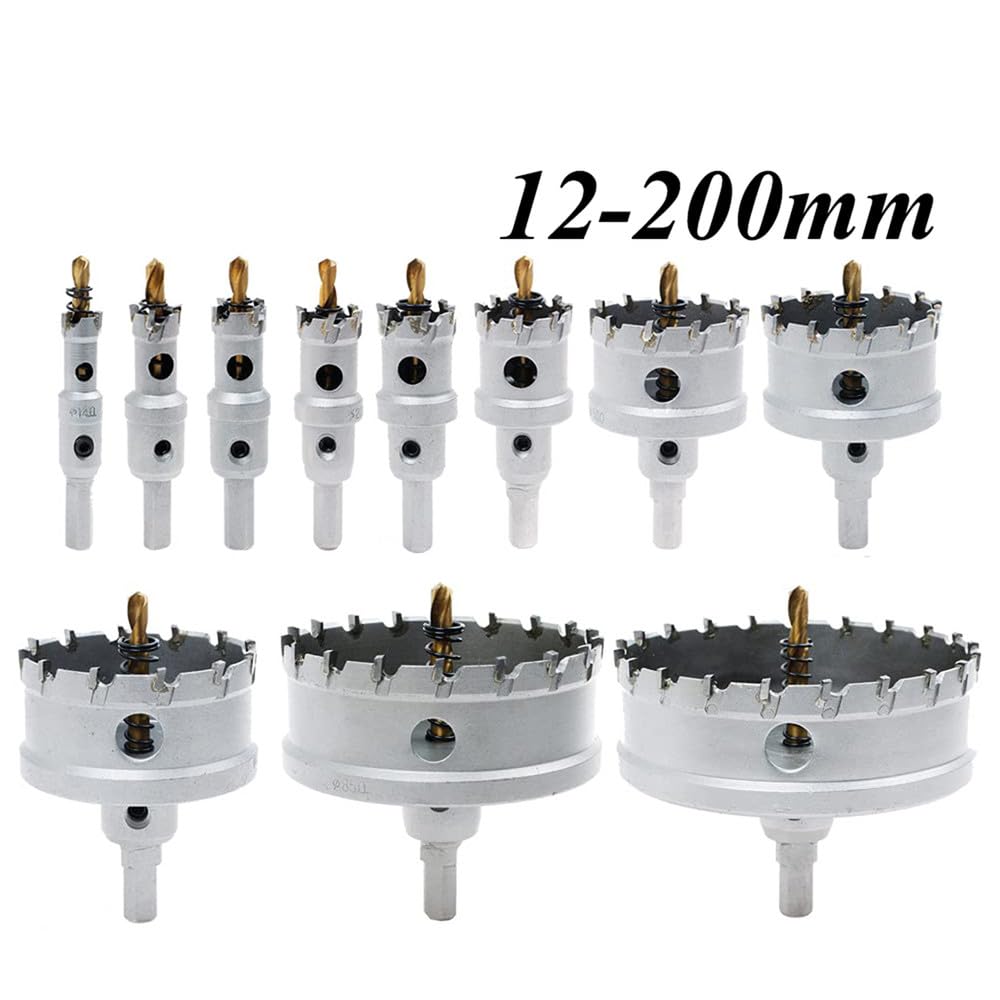 Set Di Punte Da Trapano In Carburo Di Tungsteno, 7 Pezzi Set Di - Foto 11