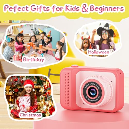 Auuguu XJ-AMQ-Q1 Upgraded Camera Toys For Kids, 1080P Portable Hd Digital Camera thumb #6