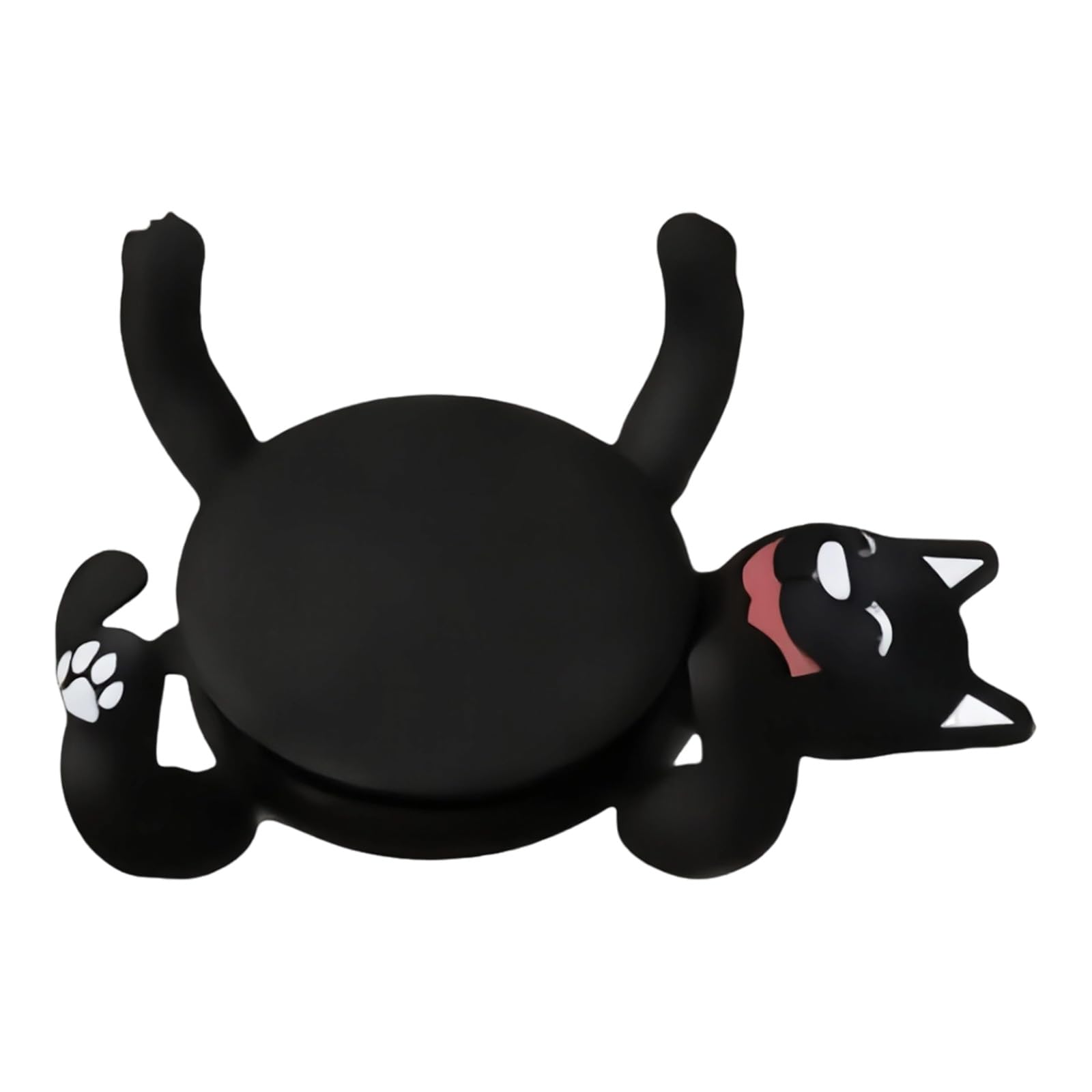 hogtnd Lovely Cat Coasters, Drink Holder, Desk Decoration, Funny Heat Insulating Table Coasters for Coffee and Milk Cup, Non-Slip Drink Holder