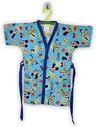 Roupão Aveludado Infantil Quimono Mickey U - 2 a 7 Anos Com 1 peça