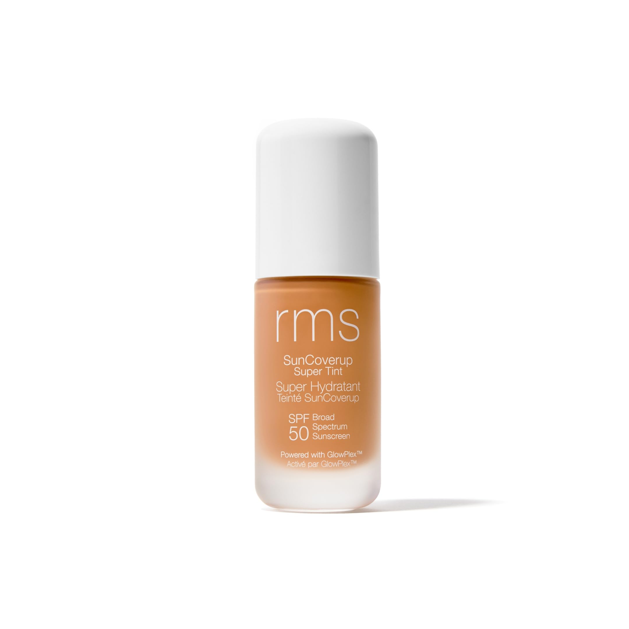 RMS Beauty SunCoverup Super Tint SPF 50 Sunscreen - Lightweight Mineral SPF Tinted Moisturizer, Dewy Finish, Non-Comedogenic & Safe for Sensitive Skin