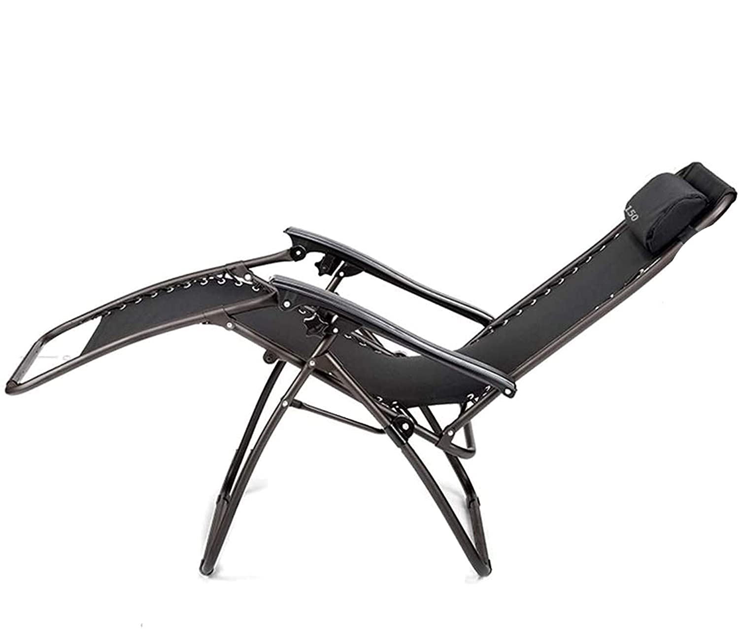 OAKYE Tumbona Plegable reclinable, Silla de Playa al Aire Libre, Tumbona Plegable, Silla de Descanso para el Almuerzo con sombrilla, Tumbona, sillas de jardín