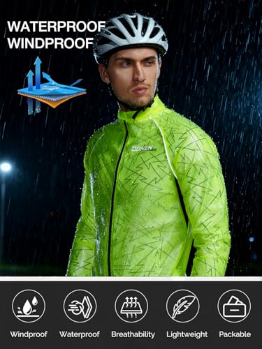 Men's Packable Waterproof Rain Gear