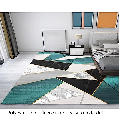 Tapis modernes antidérapants tapis rectangulaire lavable de 100x160cm