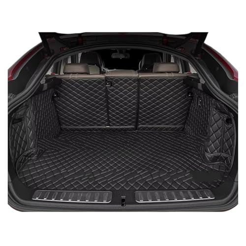 Tapis de Coffre pour Jaecoo J7 PHEV Protection Intégrale Noir-Rouge 2024