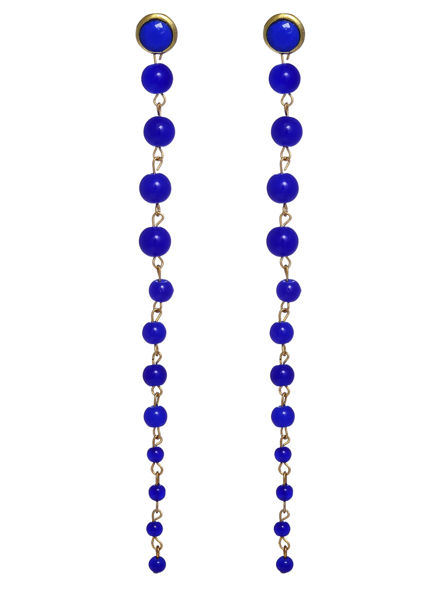 See full amazon price history chart for Karatcart Womens Blue Beads Long Drop Earrings Karatcart Womens Blue Beads Long Drop Earrings (B09NKP9BF4) Amazon Price History, Amazon Price Tracker