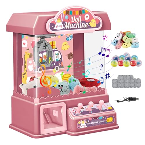 Claw Machine for Kids 3+ with Lights Sound Mini Vending Machine Battery-Operated/USB Candy Fun Mini Arcade Games with Toys 9.6x7.4x12.8in Style 2 Vending Claw Machine for Kids 3+ with Lights Sound Mini Vending Machine Battery-Operated/USB Candy Fun Mini Arcade Games with Toys 9.6x7.4x12.8in Style 2 Vending