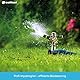 CELLFAST Pulsationssprenger Impulsprenger Pulsationsregner Professionell Gartensprinkler Rasensprenger Aus Metall Für Rasen Blumen Pflanzen Stufenregulierung Lux Ideal