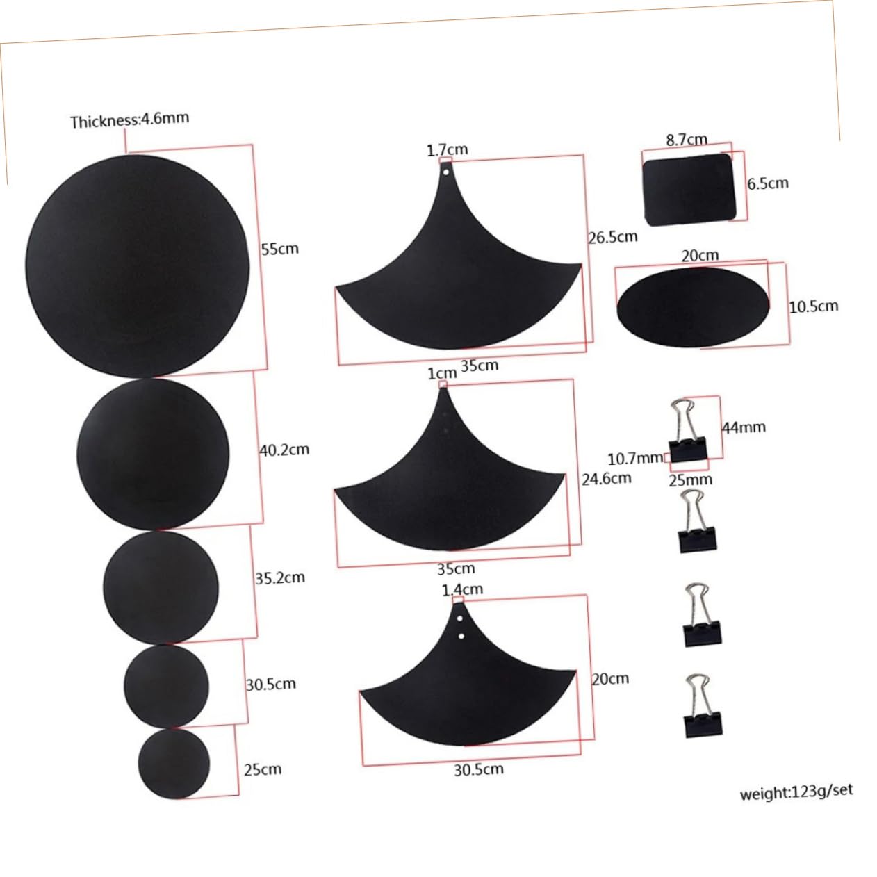 SUPVOX 1Set Drum Mute Pads Drum Accessories Noise Reduction Mats for Drums Durable and Flexible Design for Quiet Practice at Home for Drummers