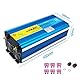 Spannungswandler 4000W 12V 230V Reiner Sinus Wechselrichter Fernbedienung 2 LED Power Inverter 2 Steckdose und USB /8000W Stoßkraft
