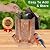 Lantern-Shaped Metal Bird Feeder for Outdoor Hanging, 3.5LB Large Capacity, Garden Decoration - Attracts Wild Birds, Durable Outdoor Bird Feeding Station for Garden Yard Outside Backyard