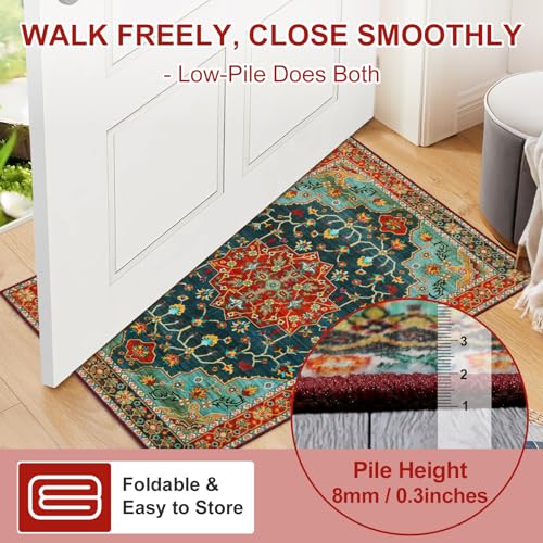 Tapete decorativo Boho WILLSUN 3x5 para interior lavable miniatura 5
