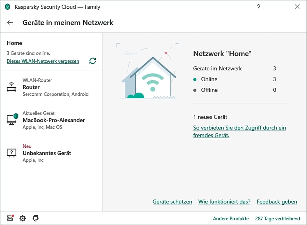 Kaspersky Security Cloud – Personal Edition | 5 Geräte | 1 Jahr | Windows/Mac/Android/iOS | Aktivierungscode in Standardverpackung