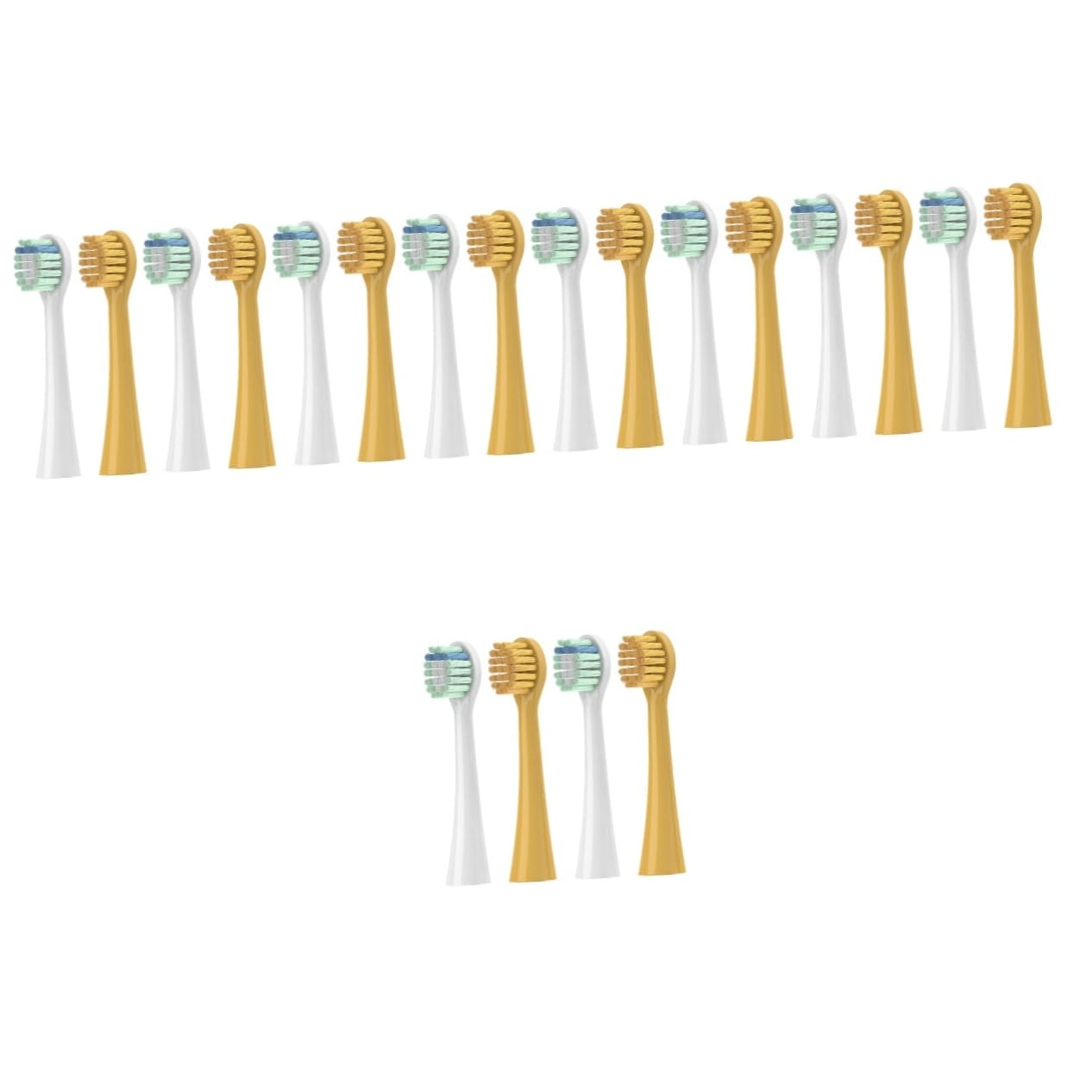 ERINGOGO 5 Set Testina Dello Spazzolino Elettrico Coprispazzolino Elettrico Kit Spazzolino Da Denti Portatile Spazzolino Elettrico Sonico Dentifricio Penna Lana 4 Pezzi * 5