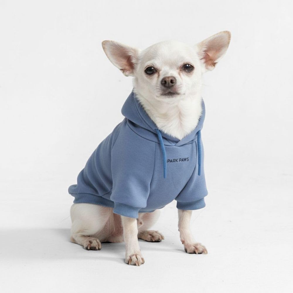 Spark Paws Dog Hoodie - Buttery-Soft Sweater Sweatshirt, Clothes for Puppy