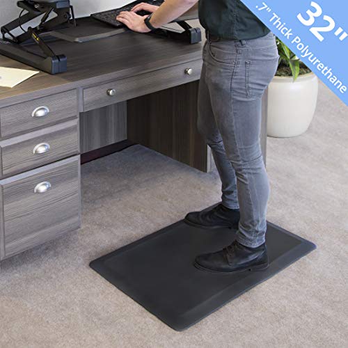 Seville Classics MSC55929 AIRLIFT 32" Standing Desk Ergonomic Comfort Mat Commercial Office Home