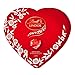 Lindt San Valentino Scatola Regalo Cioccolatini Lindor a Forma di Cuore al Cioccolato al Latte, 96g