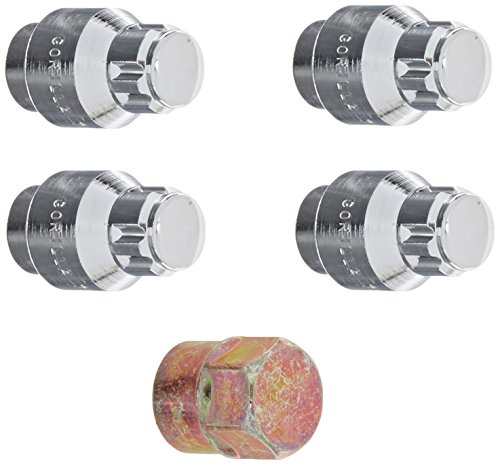 Gorilla Automotive 62671N Chrome Short Shank Gorilla Guard II Wheel Locks - Set of 4 (7/16