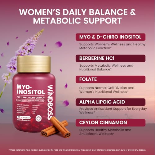 Windboss Myo Inositol & Cortisol Supplements