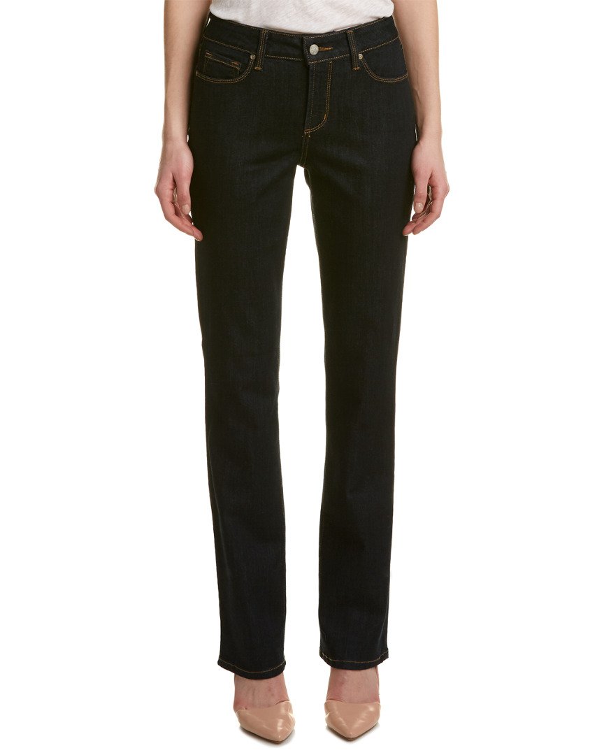 NYDJ womens Marilyn Straight Denim jeans, Black Bdm, 12 US — view 70