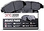 Dynamic Friction Company 3000 Ceramic Brake Pads 1310-1826-00-Front Set For 2015-2019 Hyundai Sonata, 2016-2020 Kia Optima, 2019-2022 Hyundai Kona Electric, 2019-2022 Kia Niro EV
