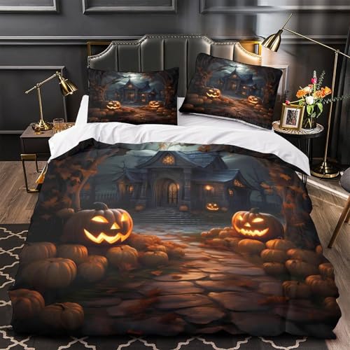 Housse de couette microfibre hypoallergique 3D effet ultra douce - 2