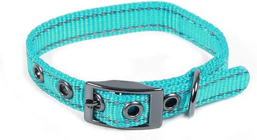 Miniatura 8 de Max y Neo Max reflectante hebilla metálica  Collar de perro donamos un cuello para un perro Rescue de cada Collar Se Vende, L, Rojo