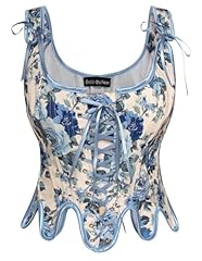 Apricot Blue Flowers