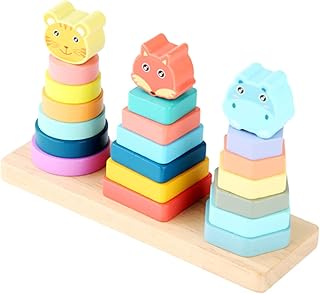 Toyvian 1 Conjunto De Quebra-Cabeças De Madeira Para Crianças Brinquedo Para Crianças Brinquedos De Animais Quebra-Cabeças De Madeira Para Crianças Quebra-Cabeças De Madeira Para