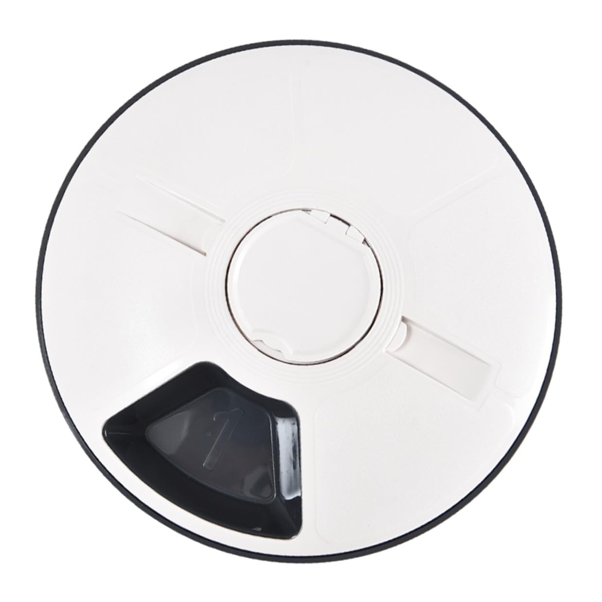 Levemolo Comedero Automático para Perros con Temporizador Tolva de Almacenamiento Desmontable Plato Resistente Antideslizante para Alimentación y Control de Porciones Diarias